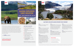 AAA Travel Alaska Explorer Land Vacation