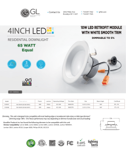 Spec Sheet