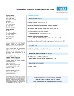Justice No.28 Summer 2001 - International Association of