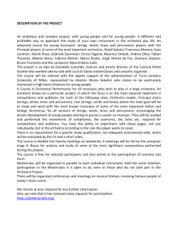 DESCRIPTION OF THE PROJECT An ambitious and complex
