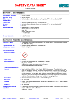 safety data sheet