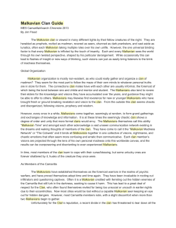 Malkavian Clan Guide - Mind`s Eye Society Games