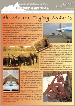 - Abenteuer Afrika Safari