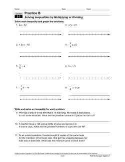 Practice B