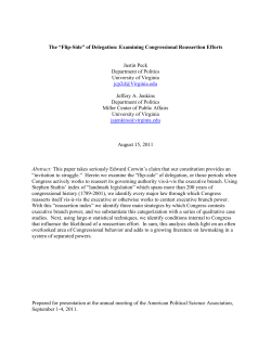 The “Flip-Side” of Delegation - Faculty Web Sites at the University of