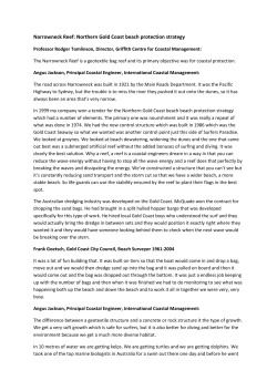 Narrowneck Reef: Northern Gold Coast beach protection strategy
