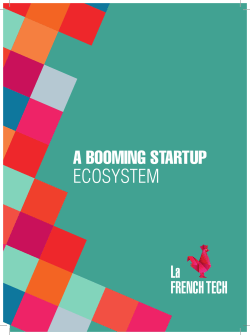 a booming startup ecosystem