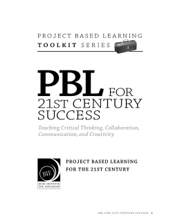 PBL - Buck Institute for Education