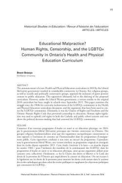 Human Rights, Censorship, and the LGBTQ+ Community in