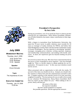 MG newsletter July 09.pub - University of Maryland Extension