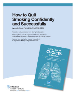 How to Quit Smoking Confidently and Successfully