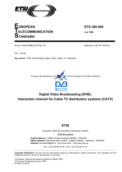 ETS 300 800