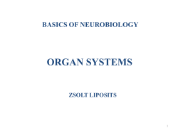 ORGAN SYSTEMS