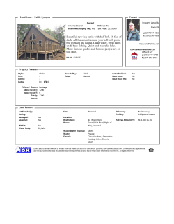 Beautiful new log cabin with half loft. 68 feet of deck. All the