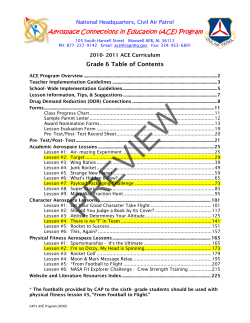 Grade 6 Sample Lessons