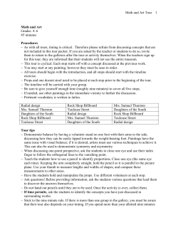 Tour Plan - Morris Museum of Art