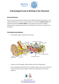 A Neurological Look at Writing in the Classroom