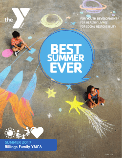 Program Guide - Billings YMCA