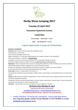 Derby Show Jumping 2017