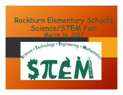 STEM Project PowerPoint 2017