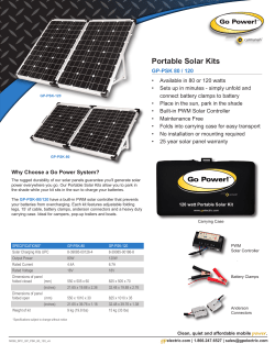 Portable Solar Kits