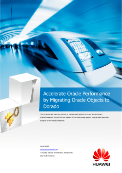 Accelerate Oracle Performance by Migrating Oracle