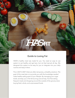 HASfit`s Guide To Losing Fat