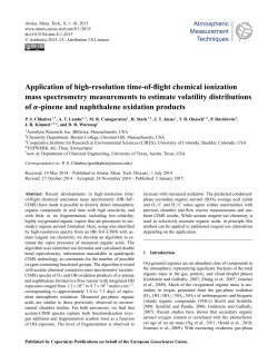 Application of high-resolution time-of