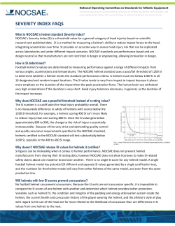 severity index faqs
