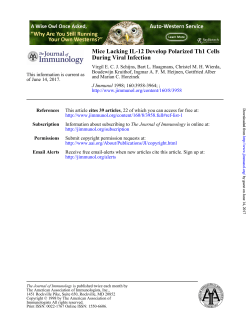 During Viral Infection Mice Lacking IL