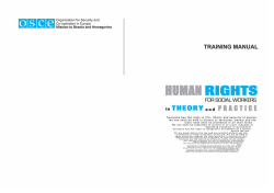 Training Manual - Human Rights for Social Workers In Theory And