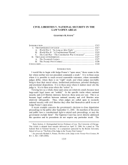 civil liberties v - Boston University