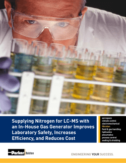 Supplying Nitrogen for LC-MS with an In