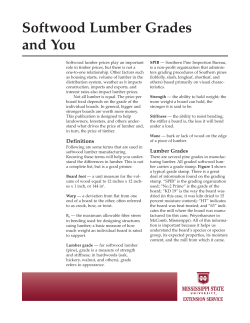 P2630 Softwood Lumber Grades and You