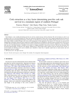 Cork extraction as a key factor determining post