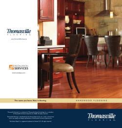 The name you know. Now in flooring