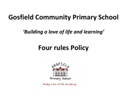 4-rules-policy-subtraction - Gosfield Community Primary School