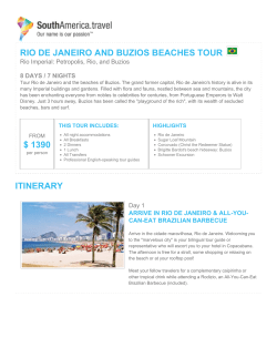 rio de janeiro and buzios beaches tour