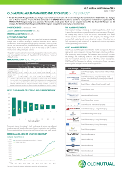 old mutual multi-managers inflation plus 5