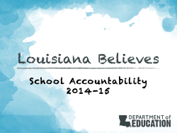 School Accountability 2014-15