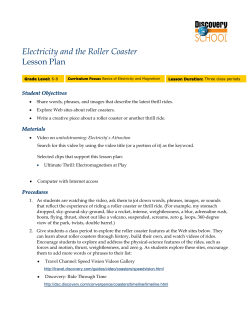 Electricity and the Roller Coaster