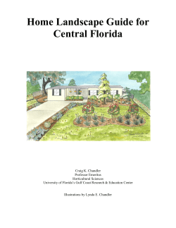 Home Landscape Guide for Central Florida