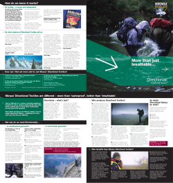 Than Just Breathable…