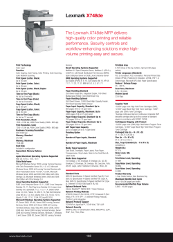 Lexmark x748de