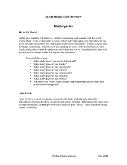 Social Studies Unit Abstracts Website