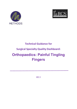 Orthopaedics: Painful Tingling Fingers
