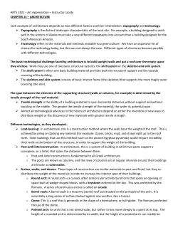 ARTS 1301 &ndash; Art Appreciation &ndash; Instructor Jacobi CHAPTER 15