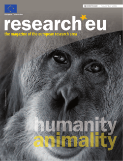 the magazine of the european research area