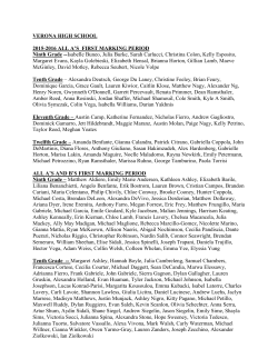 verona high school - Verona Public Schools