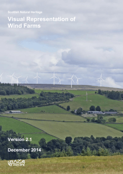 Visual Representation of Wind Farms